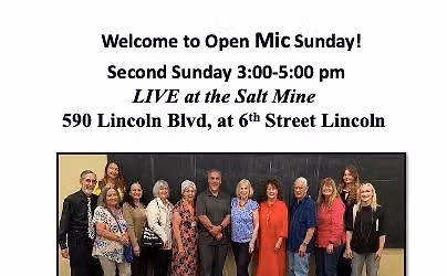 Monthly Open Mic