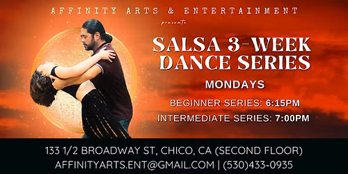 Salsa (on2) 3-Week Dance Series