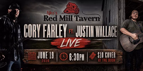 Cory Farley Ft. Justin Wallace LIVE @ Niko's