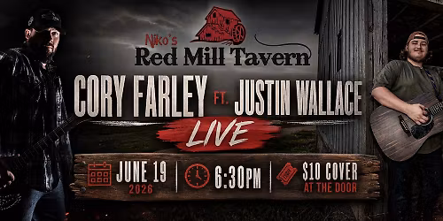 Cory Farley Ft. Justin Wallace LIVE @ Niko's