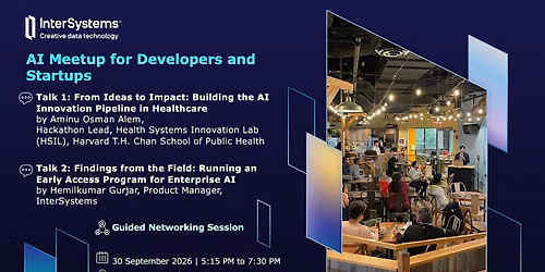 AI Meetup for Developers and Startups