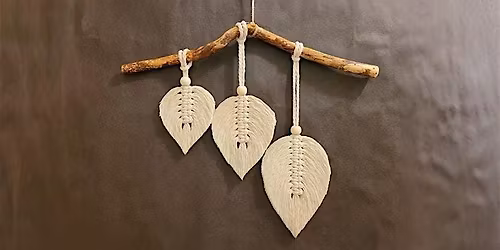 Leaf Wall Hanging | Macrame | Workshop | Heidi Hofmann-Huber