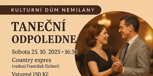TANE\u010cN\u00cd ODPOLEDNE