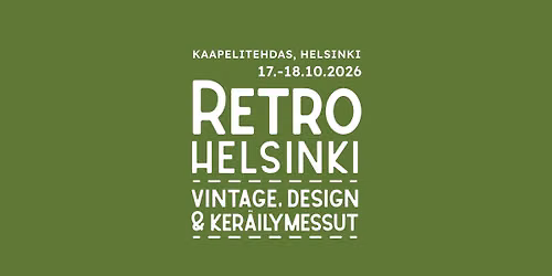Retro Helsinki - Vintage, design ja ker\u00e4ilymessut