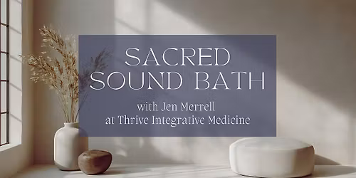 Sacred Sound Bath