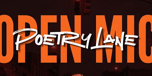 Poetry Lane Open Mic (Costume party Edition)