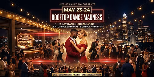 May Dance Madness - ROOFTOP 2-day social (dance lesson included)