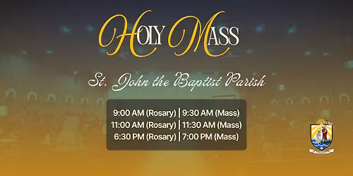 Holy Mass at St. John the Baptist Parish