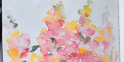 Adult Watercolor Class with Katie