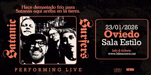 Satanic Surfers (23\/01\/2026) Oviedo @ Sala Estilo