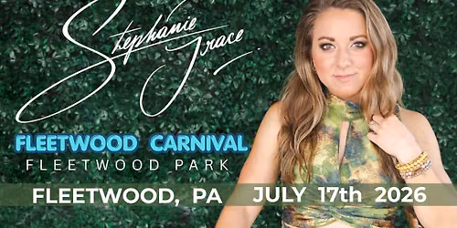 Stephanie Grace at Fleetwood Carnival