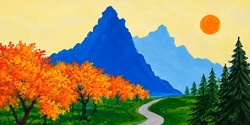 \u2728 Mountain Magic: An Autumn Paint & Sip\u2728