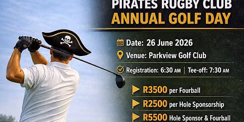 Pirates Rugby Golf Day