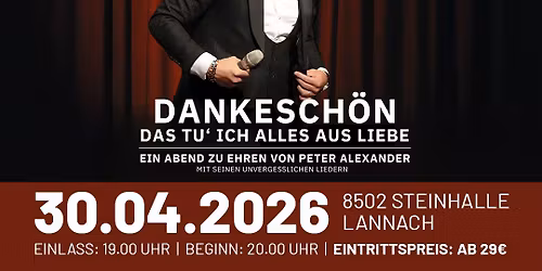 AUSTRO SWING - Gernot Pachernigg | Steinhalle Lannach am 30.04.2025