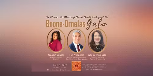 Boone Ornelas Gala tickets \ud83c\udf9f\ufe0f