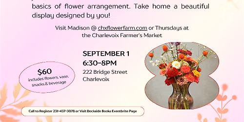 Bloom & Sip - Flower Arrangement Class