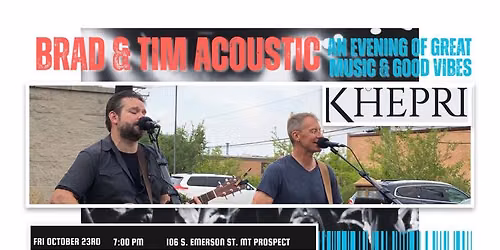 Brad & Tim Acoustic @ Khepri Kitchen