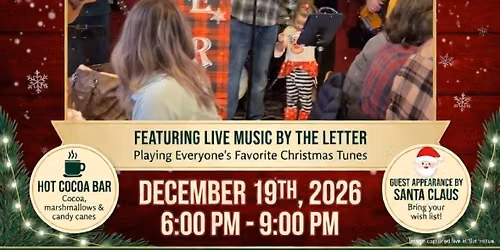 The Letter plays Saginaw Old Town Junction Third Annual Christmas Show