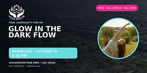 Free Community Pop-Up - Glow in the Dark Flow