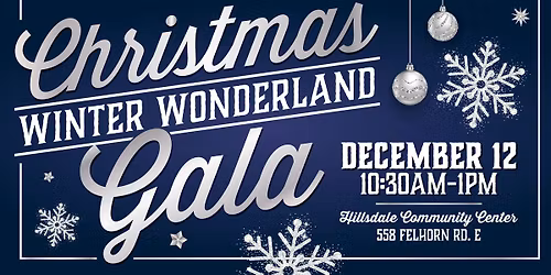 Christmas Winter Wonderland Gala