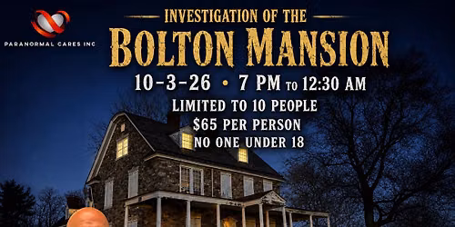 Investigation at the Bolton mansion featuring Ernie Atwell