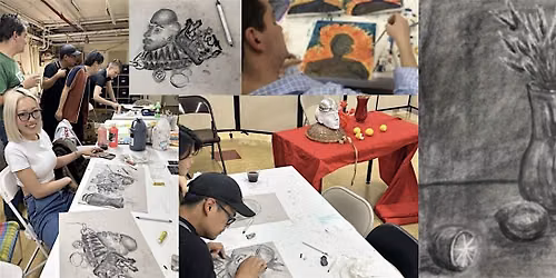 Draw, Paint, & Sip