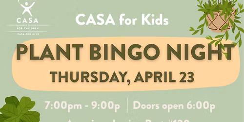 Plant Bingo Night @ Effingham American Legion (CASA for Kids)