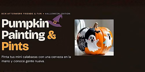 PUMPKIN PAINTING NIGHT \u2013 Halloween edition