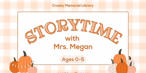Storytime with Mrs. Megan!