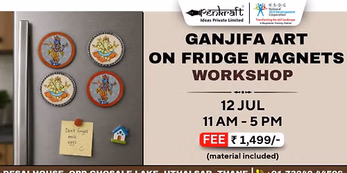 Ganjifa Art on Fridge Magnets Workshop