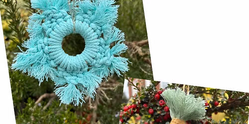 Macrame Christmas Decorations Crafternoon