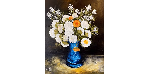 Van Gogh's Blue Vase - Paint and Sip in Boston | Classpop!\u2122