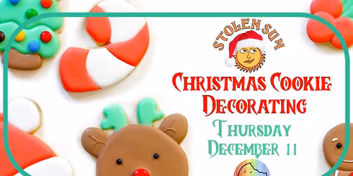 Christmas Cookie Decorating Class