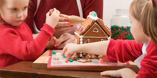 Family Gingerbread House Decorating