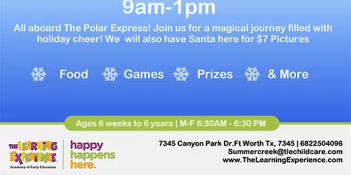 All Aboard! Polar Express Parents\u2019 Day Out