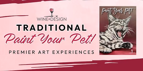 Traditional Paint Your Pet Class! *Submit photos by August 14th!