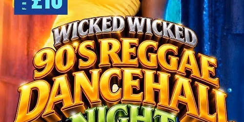 90S reggae dancehall night