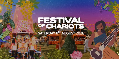 Festival of Chariots 2026 | Cardiff Ratha Yatra