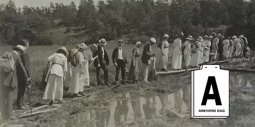 Arkivens dag p\u00e5 Stadsarkivet Liljeholmskajen