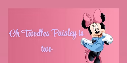 Oh Twodles Paisley is two