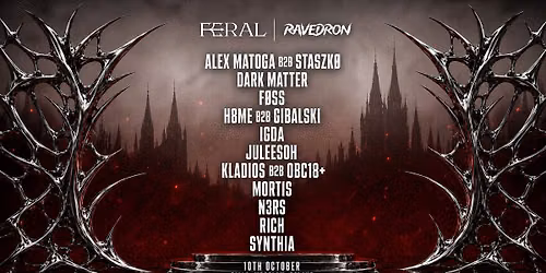 RAVEDRON X FERAL I 10.10.26 I WROC\u0141AW