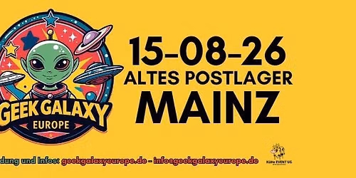 GeekGalaxyEurope Mainz