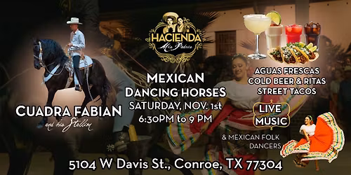 \ud83c\uddf2\ud83c\uddfd\ud83d\udc0e\ud83c\udfb6 Viva la Tradici\u00f3n: 4th Dancing Horses Event \ud83c\udf89\ud83d\udc83\ud83c\udffd\ud83c\udf35