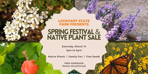 FREE: Spring Festival & Native Plant Sale