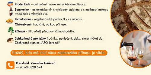 Podzimn\u00ed v\u00fdm\u011bna zahr\u00e1dk\u00e1\u0159sk\u00fdch p\u0159ebytku a prodej knih