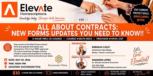 All About Contracts: The Forms You Need to Know!