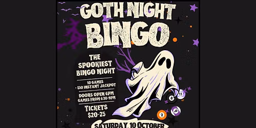 Goth Night Bingo