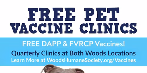 Free Pet Vaccine Clinics