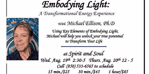 Readings with Michael Ellison, Ph.D