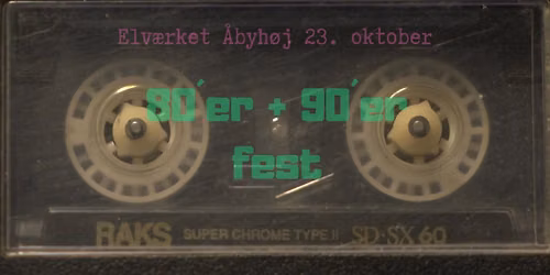 UDSOLGT - 80\u2019er og 90\u2019er fest i \u00c5byh\u00f8j\ud83d\udd7a\ud83c\udffb\ud83e\udea9\ud83d\udc83